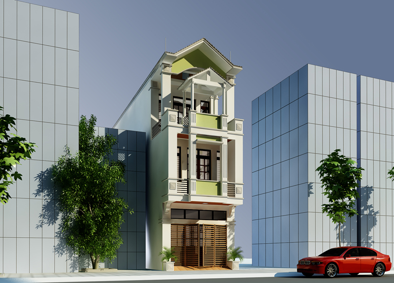 Thiết kế kiến trúc biệt thự phố, nội thất biệt thự phố Thiết kế kiến trúc biệt thự phố, nội thất biệt thự phố